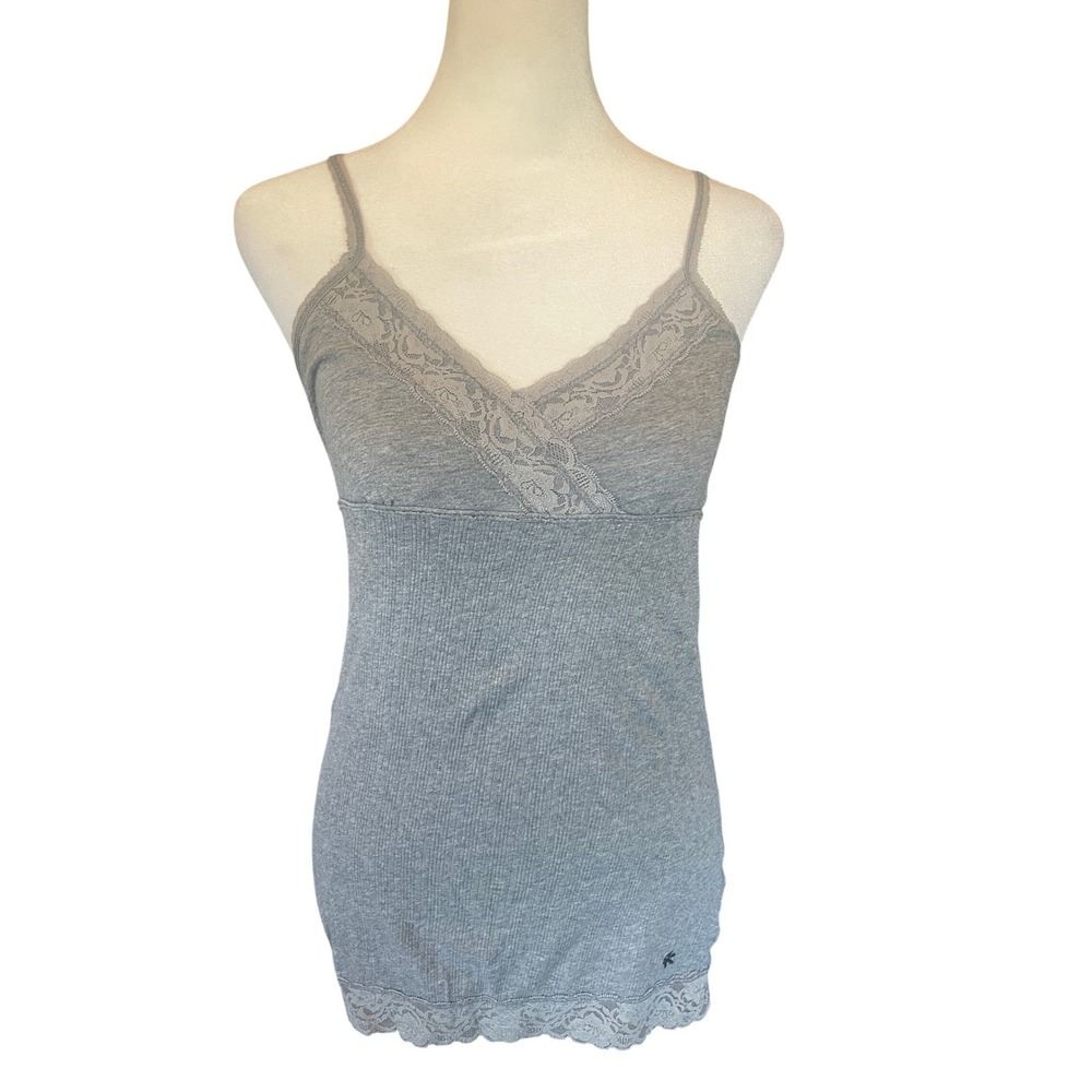 So Wear it Declare It Womens Y2K Preppy Lace Babydoll Cami Size M 90s Romantic